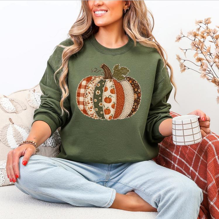 Pumpkin Fall Sweatshirt | Rustic Pumpkin Autumn Sweatshirt | Fall Sweatshirt | Pumpkin Patch Sweatshirt | Fall Crewneck | Fall is my Favorite | Women's Fall Sweatshirt | Fall Long Sleeve Crewneck | Pumpkins Sweatshirt