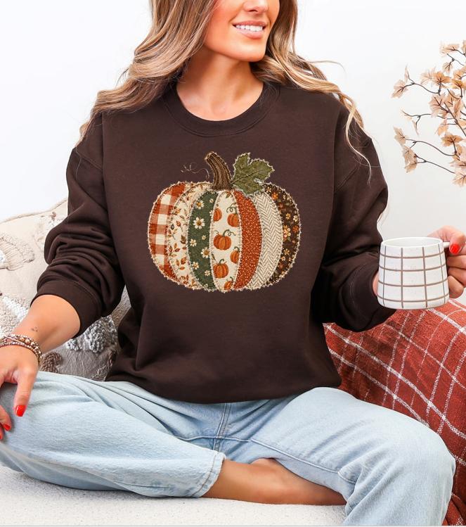 Pumpkin Fall Sweatshirt | Rustic Pumpkin Autumn Sweatshirt | Fall Sweatshirt | Pumpkin Patch Sweatshirt | Fall Crewneck | Fall is my Favorite | Women's Fall Sweatshirt | Fall Long Sleeve Crewneck | Pumpkins Sweatshirt